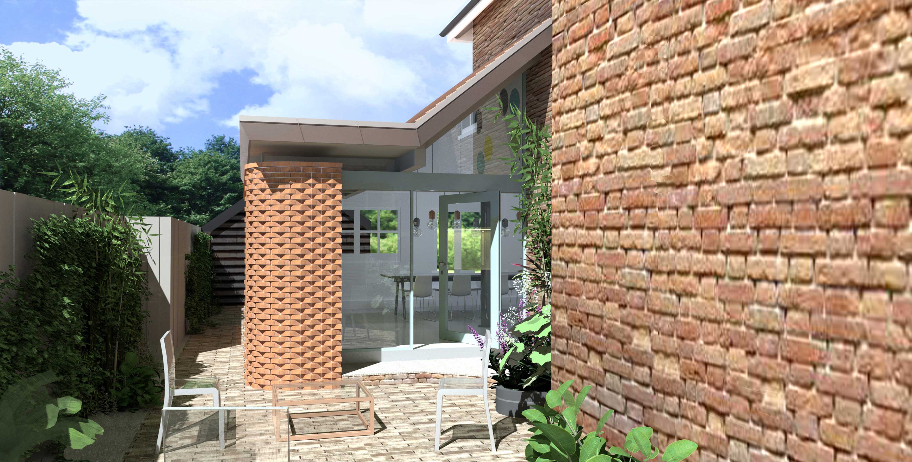local architects in norwich area win planning permission for contemporary side extension